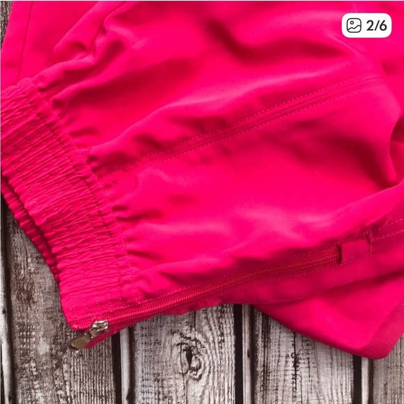 Lauren Ralph Lauren Active pink joggers size 6 - Picture 2 of 6